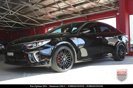 20x8.5 20x10 Simmons OM-C FB on KIA OPTIMA