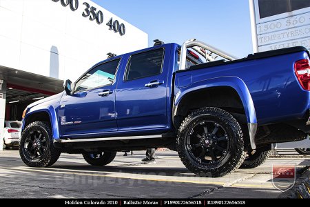 18x9.0 Ballistic Morax on HOLDEN COLORADO