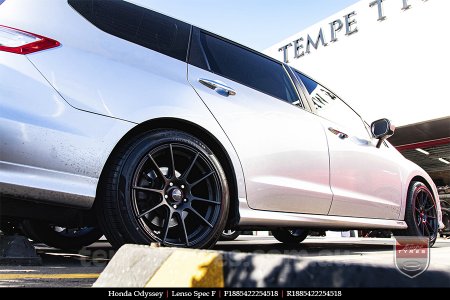 18x8.5 Lenso Spec F MB on HONDA ODYSSEY