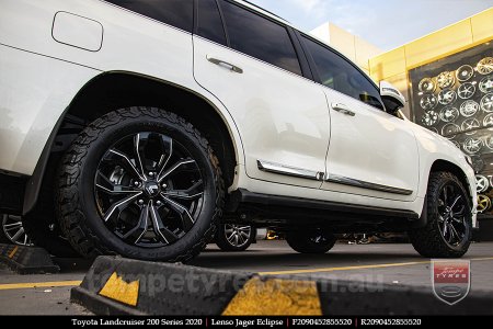 20x9.0 Lenso Jager Eclipse on TOYOTA LANDCRUISER 200 SERIES