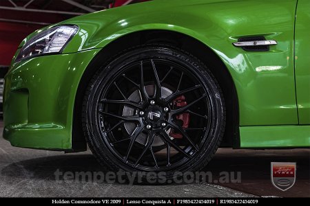 19x8.5 19x9.5 Lenso Conquista A CQA MK  on HOLDEN COMMODORE VE