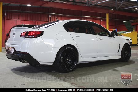 20x8.5 20x10 Simmons OM-C FB on HOLDEN COMMODORE VF