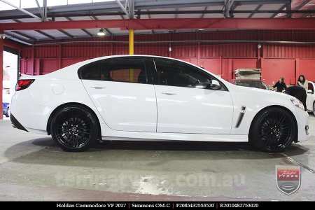 20x8.5 20x10 Simmons OM-C FB on HOLDEN COMMODORE VF