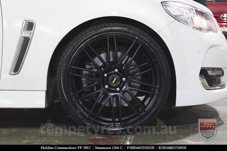 20x8.5 20x10 Simmons OM-C FB on HOLDEN COMMODORE VF