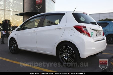 16x7.0 Samurai Fusa on TOYOTA YARIS