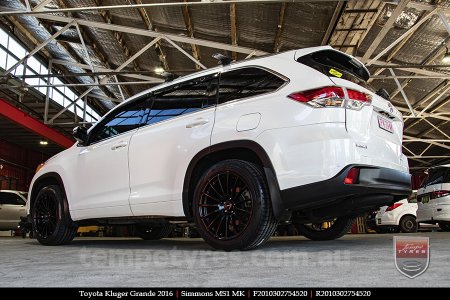 20x10 20x11 Simmons MS1 MK on TOYOTA KLUGER