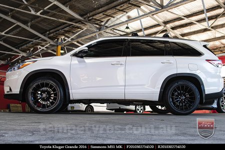 20x10 20x11 Simmons MS1 MK on TOYOTA KLUGER