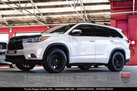 20x10 20x11 Simmons MS1 MK on TOYOTA KLUGER GRANDE