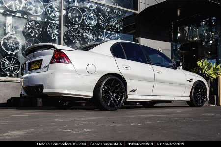 19x8.5 19x9.5 Lenso Conquista A CQA MK  on HOLDEN COMMODORE VZ