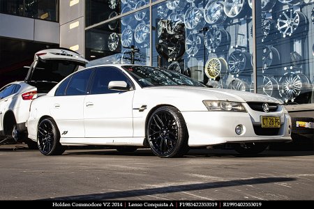 19x8.5 19x9.5 Lenso Conquista A CQA MK  on HOLDEN COMMODORE VZ