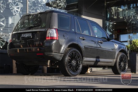 20x8.5 Lenso Como Black on LAND ROVER FREELANDER