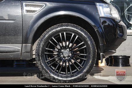 20x8.5 Lenso Como Black on LAND ROVER FREELANDER