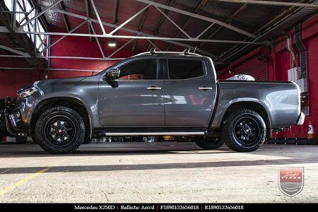 18x9.0 Ballistic Anvil on MERCEDES X-Class