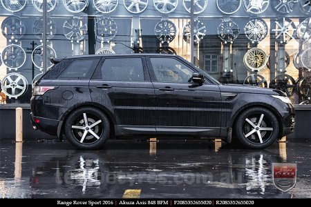 20x8.5 Akuza Axis 848 BFM on RANGE ROVER SPORT