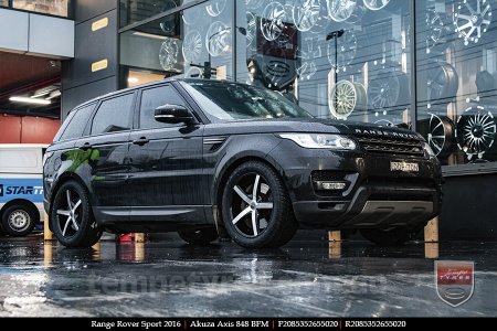 20x8.5 Akuza Axis 848 BFM on RANGE ROVER SPORT