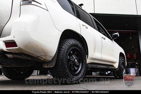 17x9.0 Ballistic Anvil on TOYOTA PRADO