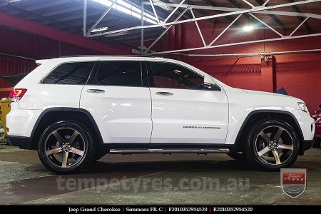20x8.5 20x10 Simmons FR-C Copper Tint NCT on JEEP GRAND CHEROKEE