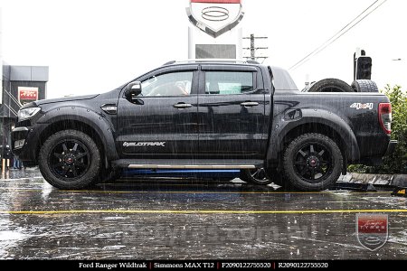 20x9.0 Simmons MAX T12 MK on FORD RANGER WILDTRAK