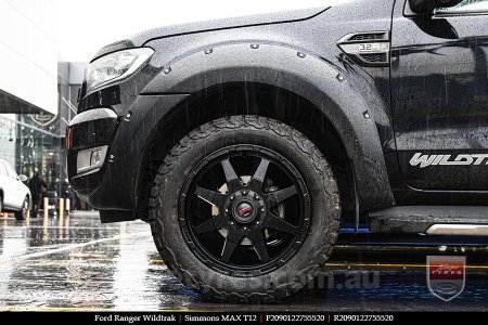 20x9.0 Simmons MAX T12 MK on FORD RANGER WILDTRAK