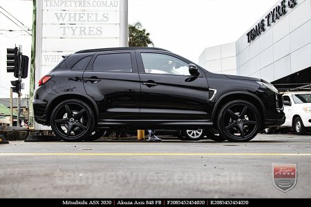 20x8.5 Akuza Axis 848 FB on MITSUBISHI ASX