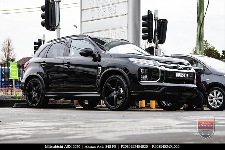 20x8.5 Akuza Axis 848 FB on MITSUBISHI ASX