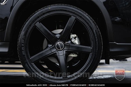 20x8.5 Akuza Axis 848 FB on MITSUBISHI ASX