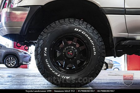 17x9.0 Simmons MAX T12 MK on TOYOTA LANDCRUISER