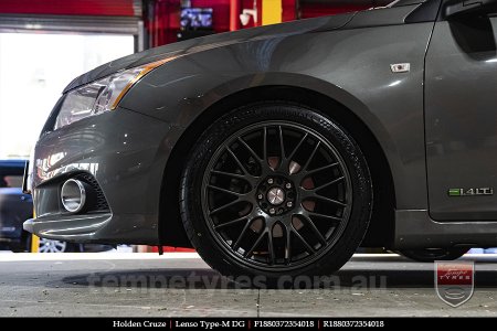 18x8.0 Lenso Type-M DG on HOLDEN CRUZE