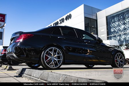 20x8.5 20x9.5 5626 MB507 Dark Grey on MERCEDES C-Class