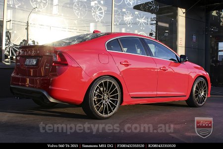 20x8.5 20x10 Simmons MS1 DG on VOLVO S60