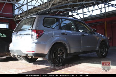 17x7.0 Lenso Type-M - DG on SUBARU FORESTER