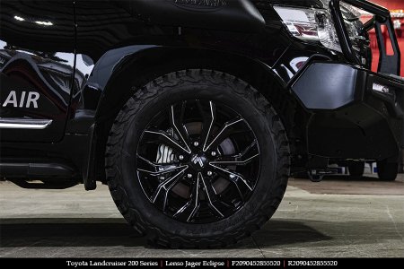 20x9.0 Lenso Jager Eclipse on TOYOTA LANDCRUISER 200 SERIES
