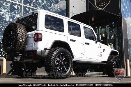 20x9.0 Ballistic Scythe Millworks on JEEP WRANGLER