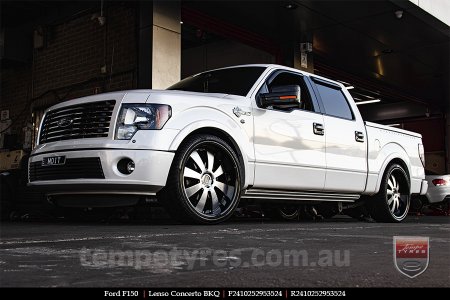 24x10 Lenso Concerto - BKQ on FORD F150 