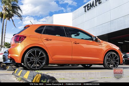 18x8.0 Lenso Eurostyle E ESE on VW POLO