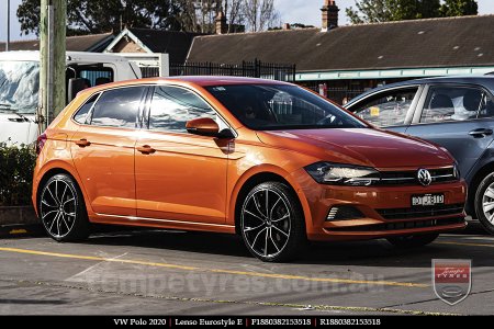 18x8.0 Lenso Eurostyle E ESE on VW POLO