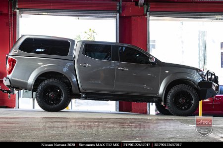 17x9.0 Simmons MAX T12 MK on NISSAN NAVARA