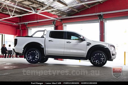 20x9.5 Lenso Max3 MB on FORD RANGER
