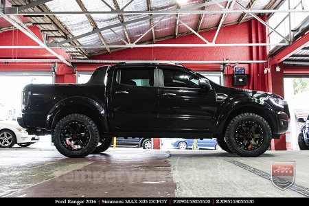 20x9.5 Simmons MAX X05 DCFOY on FORD RANGER