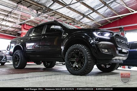 20x9.5 Simmons MAX X05 DCFOY on FORD RANGER