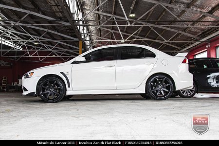 18x8.0 Incubus Zenith - FB on MITSUBISHI LANCER