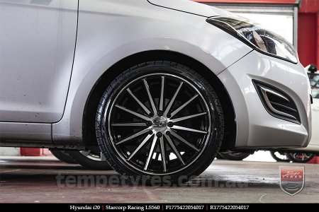 17x7.5 Starcorp Racing LS560 on HYUNDAI i20