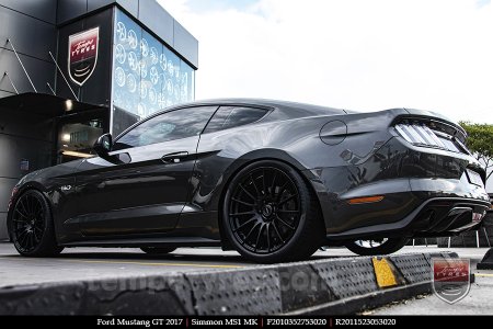 20x10 20x11 Simmons MS1 MK on FORD MUSTANG