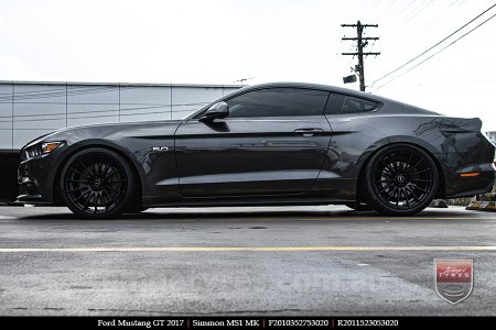 20x10 20x11 Simmons MS1 MK on FORD MUSTANG