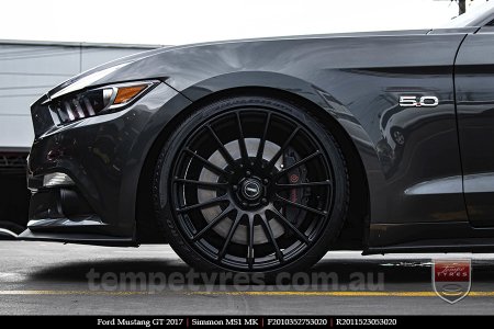 20x10 20x11 Simmons MS1 MK on FORD MUSTANG