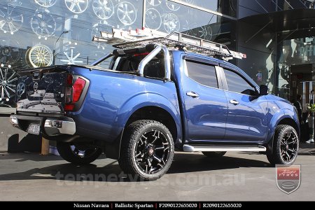 20x9.0 Ballistic Spartan on NISSAN NAVARA