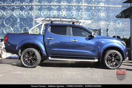 20x9.0 Ballistic Spartan on NISSAN NAVARA