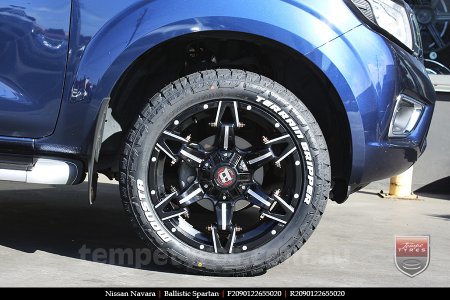 20x9.0 Ballistic Spartan on NISSAN NAVARA