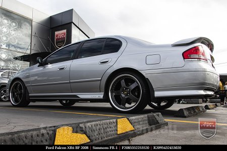 20x8.5 20x9.5 Simmons FR-1 Hyper Dark on FORD FALCON