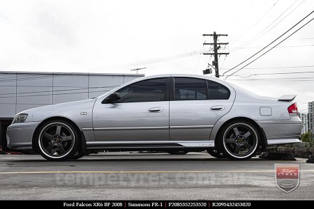 20x8.5 20x9.5 Simmons FR-1 Hyper Dark on FORD FALCON